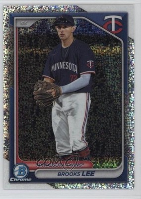 2024 Bowman Chrome Prospects Speckle Refractor /299 Brooks Lee #BCP-143 1se7