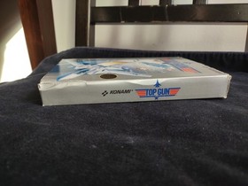 Top Gun NES Nintendo Entertainment System 1987 Video Game Complete W/Box 5 Screw