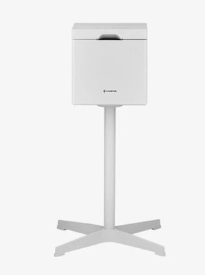 CAREPOD Cube Serie nur Ständer weiß Edelstahl für Würfel Luftbefeuchter / Fedex