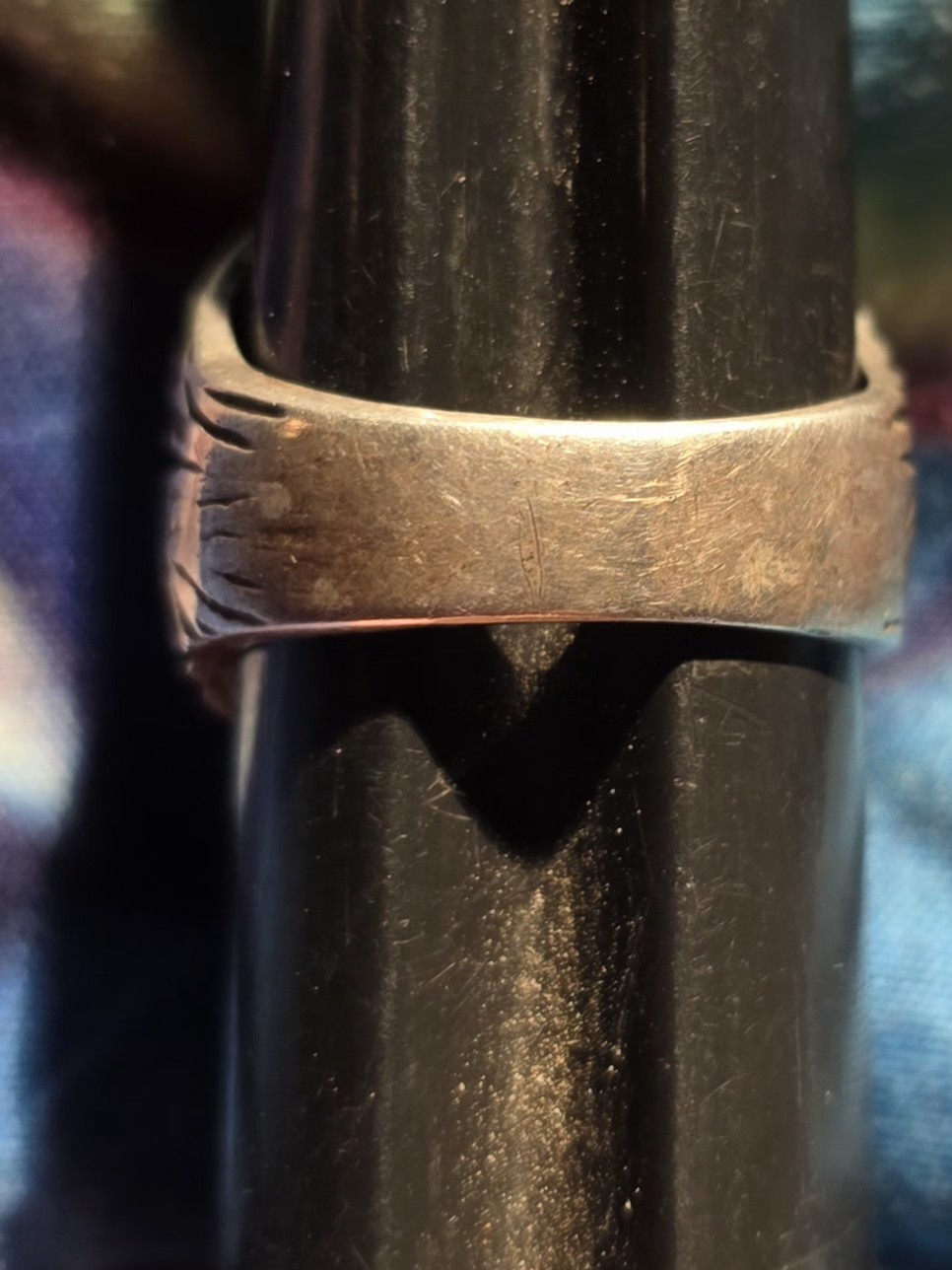 Unsigned Ring Green Turquoise Sterling Silver Nav… - image 10