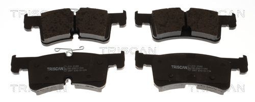 Triscan Bremsbelagsatz, Scheibenbremse 8110 291008 FüR VW-image