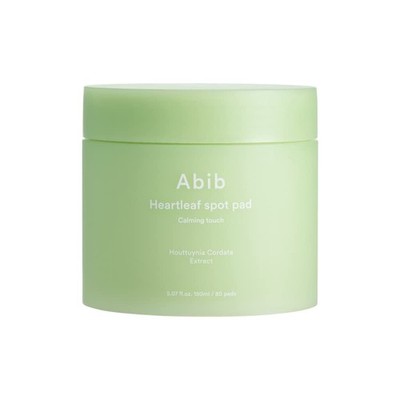 ABIB Heartleaf Spot Pad Calming Touch 80 Pads - Heartleaf Leaf Soothing Pads
