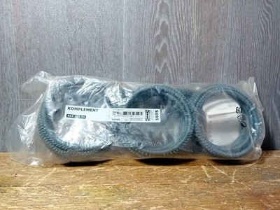 IKEA Komplement Mehrzweck Aufhänger grau Schal Bindegürtel Handtuch Organizer Platzsparer