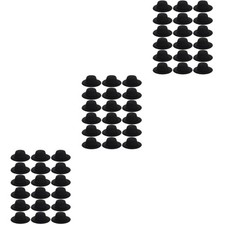 Set of 3 Snowman Hats for Crafts Doll Mini Accessory Very Dolls