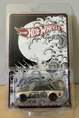 HOT WHEELS 2022 JAPAN CONVENTION DATSUN 510 BLUEBIRD TOSHIKAZU FACING LEFT
