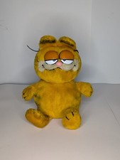 Garfield The Cat Vintage Plush Stuffed Animal Toy by Fun Farm 1978, 1981 Apr 15