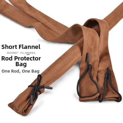 Polyester Fishing Rod Protective Cover Optimized for Space Efficient Storage