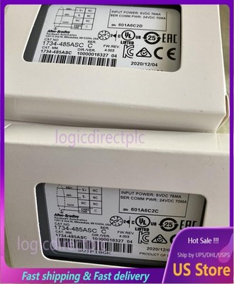1734-485ASC AB POINT I/O RS-485/422 ASCII Interface Spot Goods Brand New in Box!