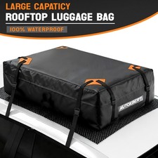 Car Roof Top Carrier Bag Cargo Luggage Cross Bar Rooftop Rack Storage Box.1680d