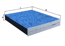 MAHLE Innenraumfilter CareMetix® LAO 855 Aktivkohlefilter für PORSCHE CAYENNE VW