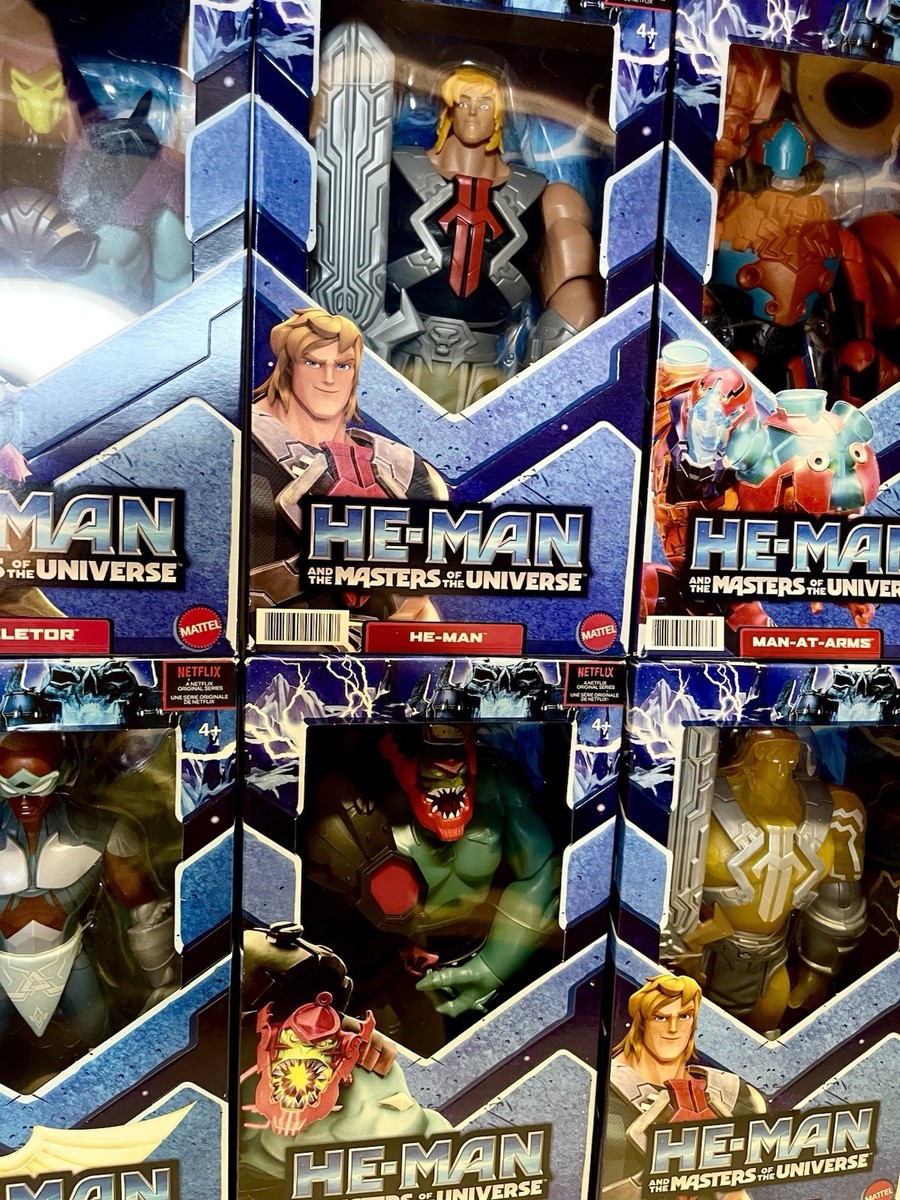 HE-MAN -MASTERS OF THE UNIVERSE LOT OF 6 NEW 9 INCH NEW | eBay