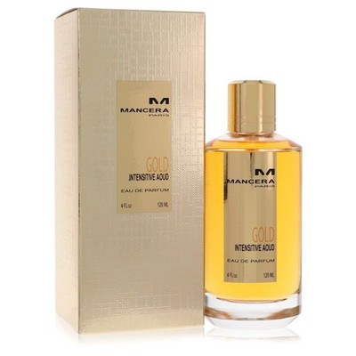 Mancera Intensitive Aoud Gold by Mancera Eau De Parfum Spray (Unisex) 4 oz (Wome
