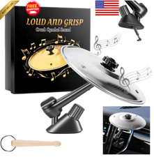 Mini Car Cymbal Drum Set, Air Vent Mount with...