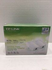 TP-Link AV200 Nano Powerline Adapter Starter Kit TL-PA2010KIT - NEW