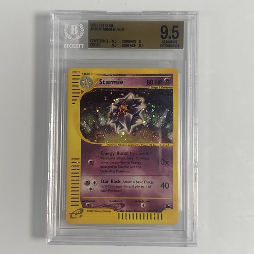 Starmie graded BGS 9.5 for sale on eBay