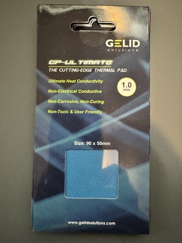 GELID Solutions GP-Ultimate 3,0 mm Wärmeleitpad 90 x 50 mm - 1er Pack (TP-GP04-D) - Bild 2 von 9