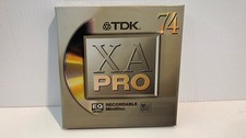  1 TDK MD-XAPR74 PRO 74-minute blank MiniDisc Ships FREE  Quick from the USA 