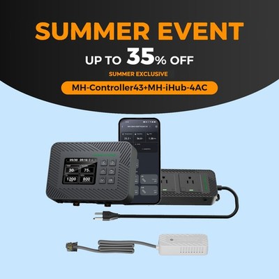 Mars Hydro iController 2.0 Smart Environmental Control System Humidity App Based