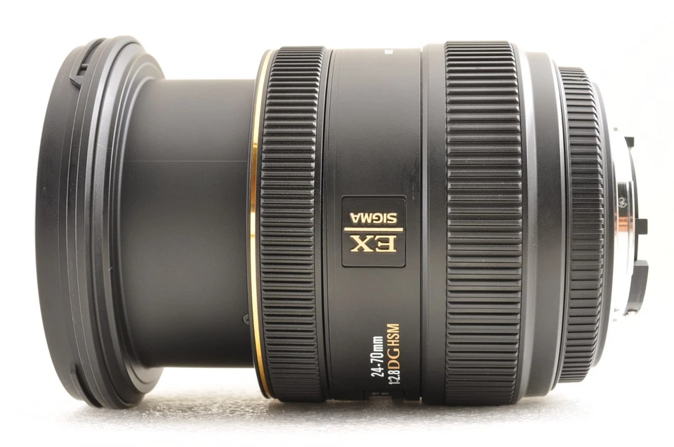 Lente zoom Sigma 24-70 mm F/2,8 EX DG HSM para Nikon F con capucha *como... - Imagen 4 de 4