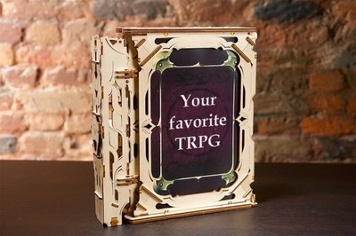 UGears Games Master's Screen 3D Wooden Mechanical Puzzle DAMAGED BOX 30% OFF