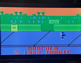 iMagic DRACULA Intellivision CIB Vintage Video Game, Manual & Overlays TESTED