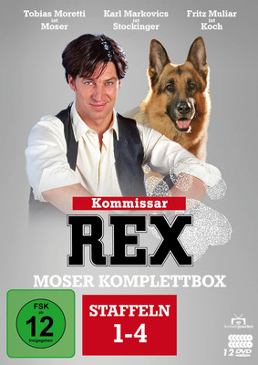 Kommissar Rex - Moser Komplettbox (Alle 4 Staffeln mit To... DVD  *NEU*OVP*
