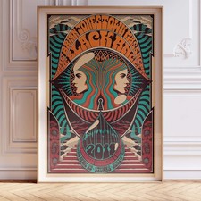 The Brian Jonestown Massacre Austin 2018 Concert Poster-Psychedelic Art Print A0