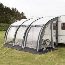 ROYAL LEISURE WELBECK 390 PORCH AWNING CARAVAN CAMPING TENT FIBREGLASS POLED