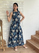 Blue Pure Cotton Tunic Kurti Palazzo Set Women's Designer Ethnic Kurti Cord Set