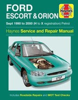 Haynes Publishing | Ford Escort & Orion Petrol (Sept 90 - 00) | Taschenbuch