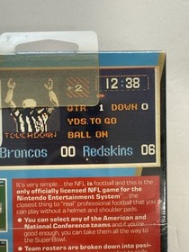 NES Nintendo NFL: NATIONAL FOOTBALL LEAGUE NEW Sealed