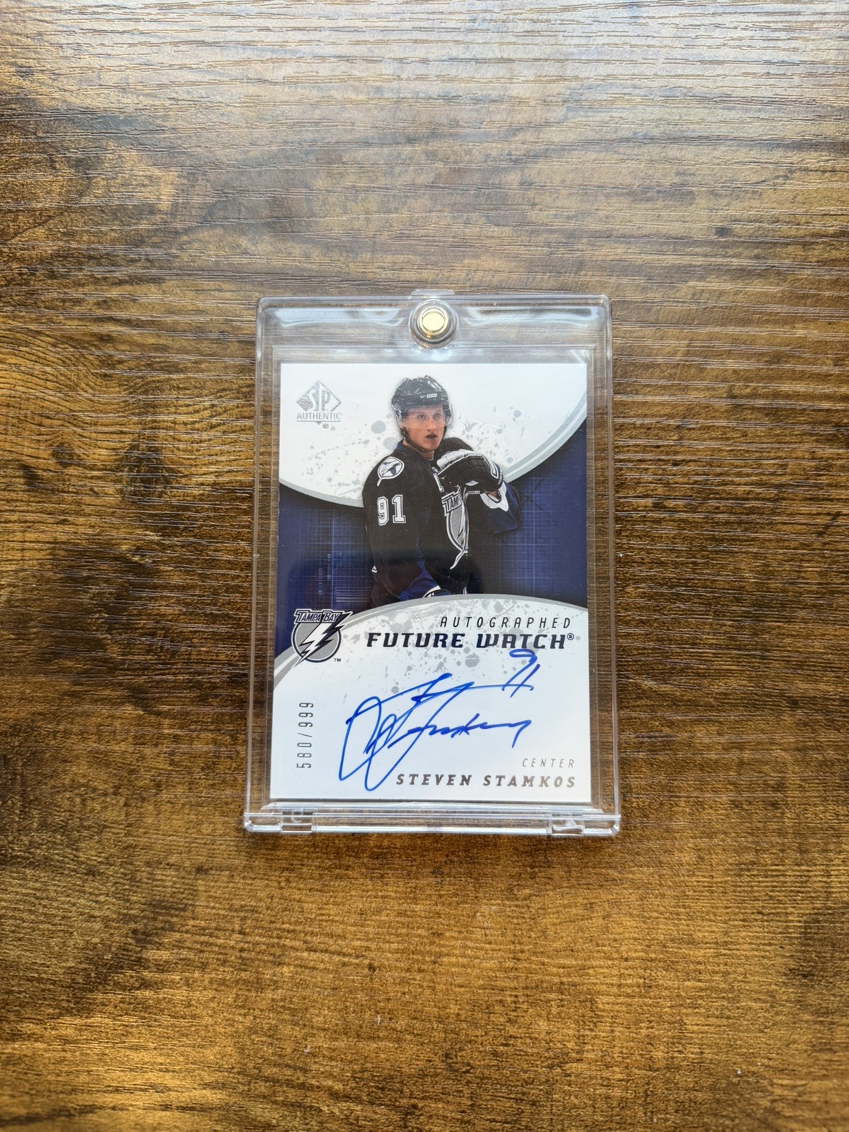 2008-09 SP Authentic Steven Stamkos Auto RC /999 Tampa Bay Lightning Autograph