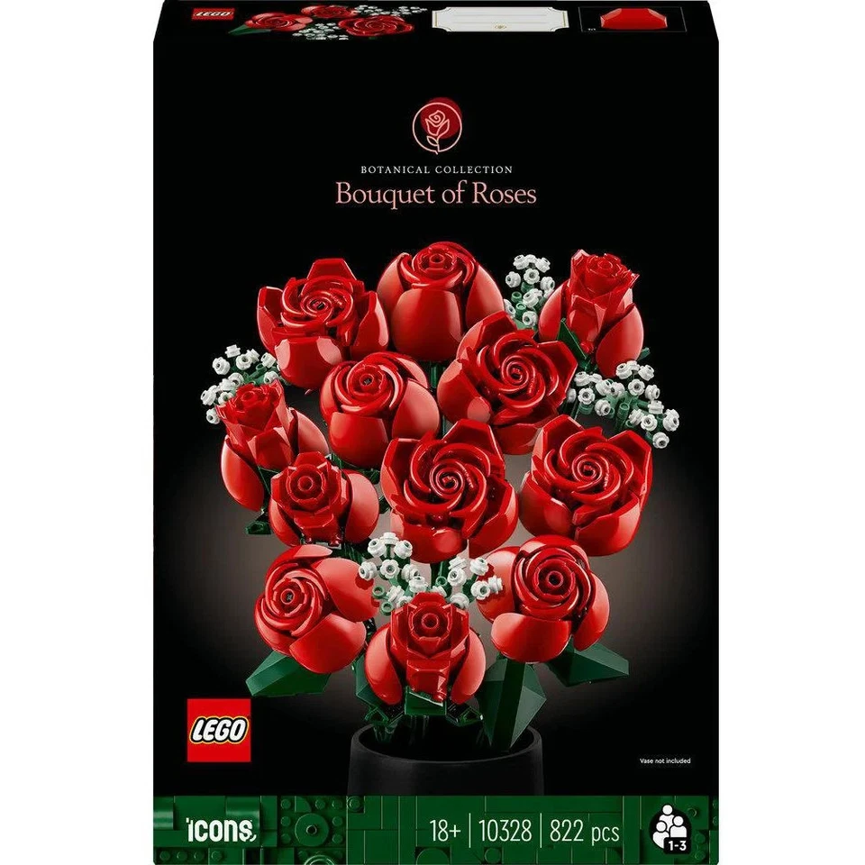 LEGO Botanicals 10328 Bouquet of Roses, Foto 2 von 3