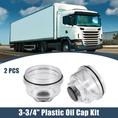 2pcs 3.75'' Oil Cap for AL/KO 10000 12000 Oil Bath Axles Trailer Hub Threaded Cap