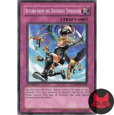 Yugioh Rückkehr aus der anderen Dimension SDDE-EN030 Common 1. Auflage NM