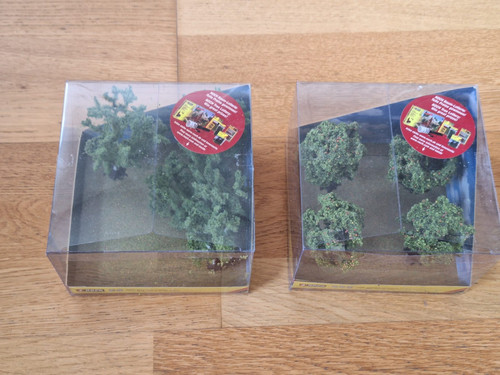 NOCH H0, TT, N Serie Profesional / 21001 (4 x Manzano) + 25004 (5 x Abedul) / NUEVO | Condition: Neu