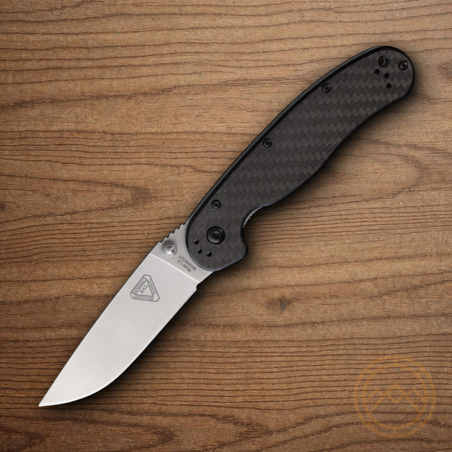 Ontario RAT 1.5 Folding Knife 3.25" MagnaCut Steel Blade G10/Carbon Fiber Handle