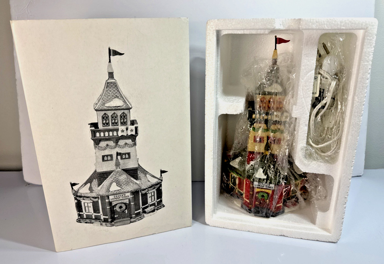 Dept. 56 Heritage Village Collection — North Pole Series “Santa’s Lookout Tower”