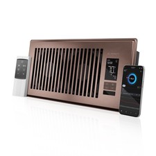 Airtap T4 Bronze Quiet Register Booster Fan 4 X 10 Improves Heatingcooling