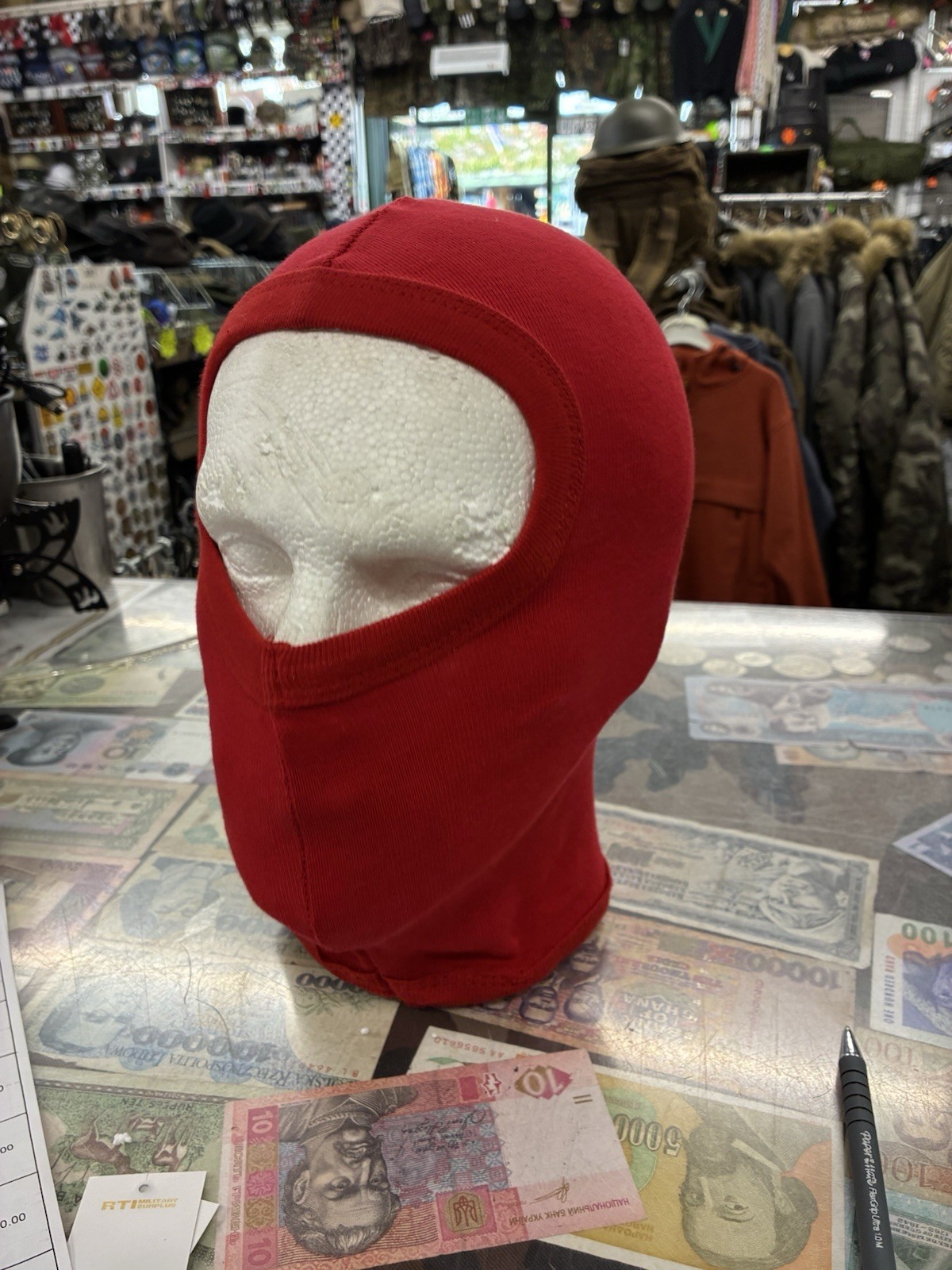 Forro de casco de algodón ligero ¡¡2 colores rojo/azul!! ¡Compra 1 y obtén 1 GRATIS!