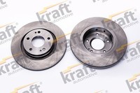 Kraft Automotive Bremsscheibe FüR CitroËN Mitsubishi Peugeot