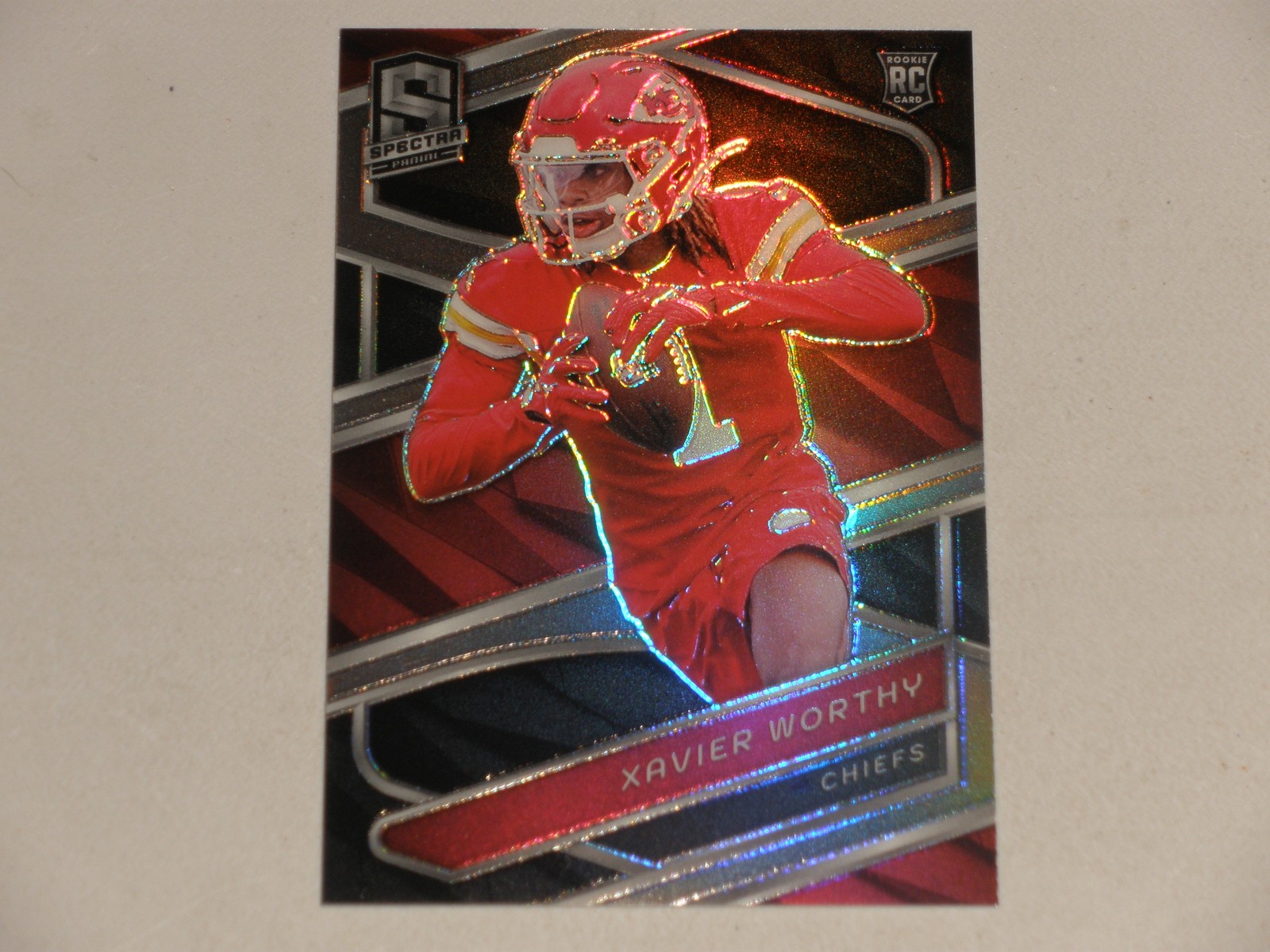 2024 Panini Spectra Silver Prizm #7 Xavier Worthy Rookie RC