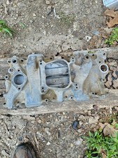 Vintage 701r-38 Holley 283 327 350 Small Block Chevy Aluminum Intake Manifold Vintage 701r-38 Holley 283 327 350 Small Block Chevy Aluminum Intake Manifold