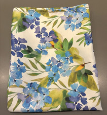 Fiesta Tablecloth Indoor Outdoor Blue Purple Green 60"x82" Discontinued Pattern