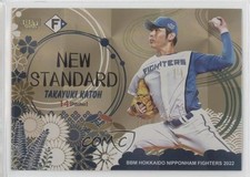 2022 BBM Nippon-Ham Fighters New Standard Gold 25/100 Takayuki Katoh #NS1 1u6