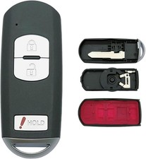Replacement Key Fob Shell Case Fits for Mazda 3 CX-3 CX-5 WAZSKE13D01 662F-SKE13