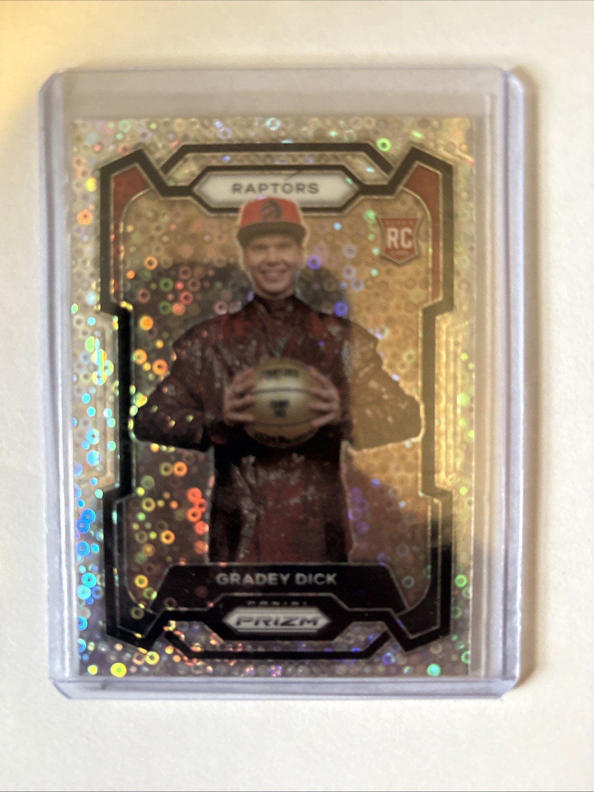 2023-24 Panini Prizm - Rookie Variation Gradey Dick #134 Fast Break Prizm (RC)