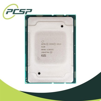 Intel Xeon Gold 5220 SRFBJ 2.20GHz 24.75MB 18-Core LGA3647 CPU Processor