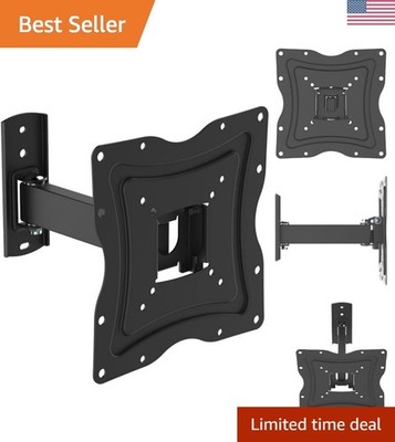 Full Motion Wall Mount for 10'' - 50'' TVs + Included HDMI Cable