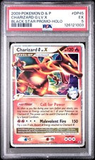2009 POKEMON DIAMOND & PEARL BLACK STAR PROMO HOLO #DP45 CHARIZARD G LV.X PSA 5